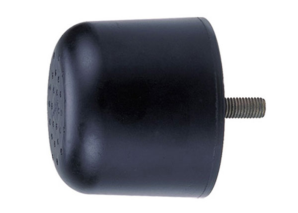 Part No. XA-017220-025X025-1 Rubber Bumper NR 71 SHORE A With Hardware – Threaded Stud 25x25mm