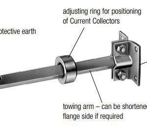 Part No. 020194-200 811 Series Towing Arm For Current Collector 200x140mm