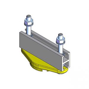 Part No. 020214-080 End Clamp For Round Cable Clip