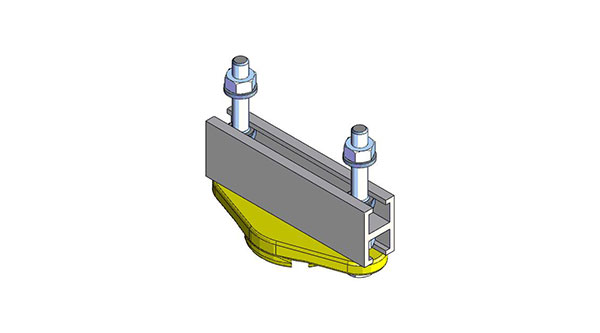 Part No. 020214-080 End Clamp For Round Cable Clip