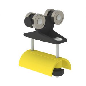 Part No. 023941 230 Series Festoon Trolley For Flat Cable, Plastic Saddle and Body