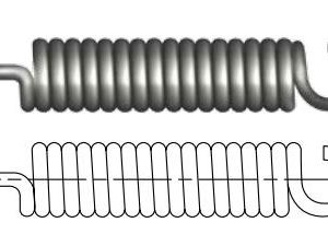 Part No. 08-RZ-040I 811 Series Tension Spring