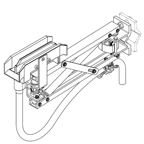 Part No. 08-S265-0244 813 Series Conductor Rail Current Collector 1 Pole 250Amp PH V SS