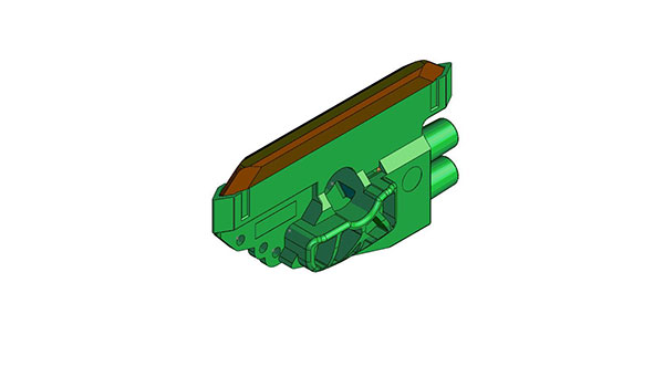 Part No. 081002-5X4 811 Series Collector Shoe, 55A PH LB=68mm