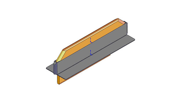 Part No. 081003-11 813 Series Conductor Rail Collector Brush 250Amp L=160MM