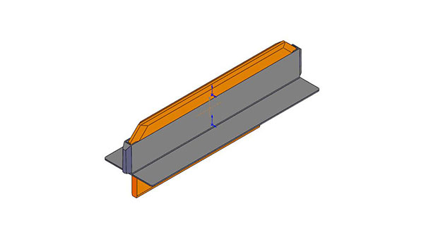 Part No. 081003-12 813 Series Conductor Rail Collector Brush 250Amp L=160MM