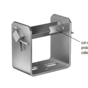 Part No. 081050-20X3 811 Series Support Bracket for Collectors CSB 3P 20MM