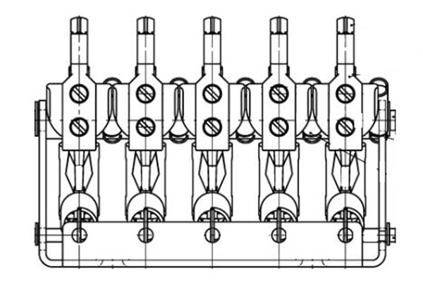 Part No. 081106-3342 811 Series Collector – 5 Pole 55Amp PH Towing