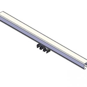 Part No. 081145-1X3X20 811 Series Hanger Clamp w/ Square-Nut, 3P20 CRA PC