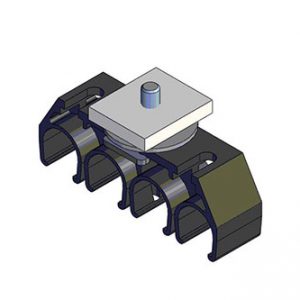 Part No. 081145-1X4X20 811 Series Hanger Clamp w/ Square-Nut, 4P20 CRA PC