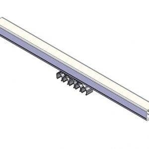 Part No. 081145-1X5X20 811 Series Hanger Clamp w/ Square-Nut, 5P20 CRA PC