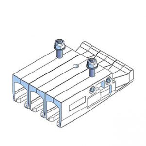 Part No. 081174-20X3X0 811 Series Endcap 3 Pole L=89MM
