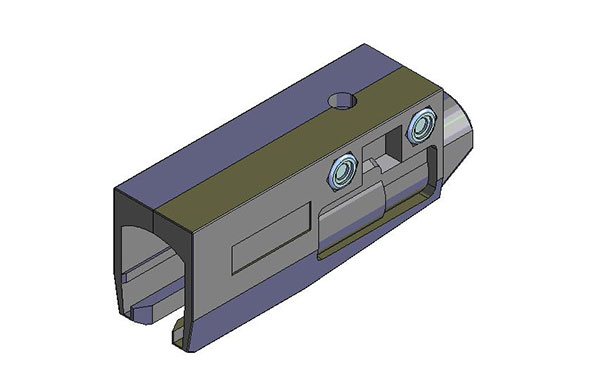 Part No. 081173-20X1X0 811 Series End Cap, 1P L=74MM