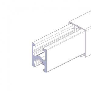 Part No. 081214-4X22 812 Series Conductor Rail Aluminum 320A PPOPE 4M Length