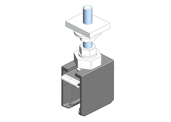 Part No. 081243-01 812 Series, Hanger Clamp 1P CRA PC GA