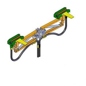 Part No. 081303-2X11 813 Series Conductor Rail Current Collector 1 Pole 2X250Amp PH H SS