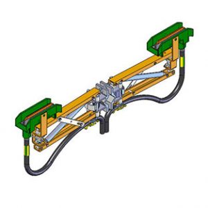 Part No. 081304-2X11 813 Series Conductor Rail Current Collector 1 Pole 2X250A PH V SS