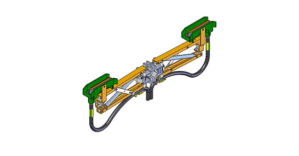 Part No. 081304-2X11 813 Series Conductor Rail Current Collector 1 Pole 2X250A PH V SS