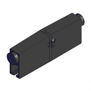 Part No. 081321-5 813 Series Conductor Rail Connector 1 Pole Copper 1250Amp SC SS