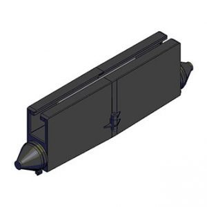 Part No. 081351-4 813 Series Conductor Rail Line Feed – ST/AL SS