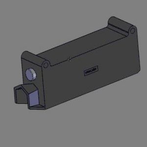 Part No. 081373-1 813 Series Conductor Rail End Cap 1 Pole 1000Amp L=158MM GA