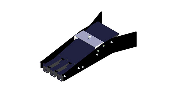 Part No. 081382-32 813 Series Conductor Rail Pickup Guide 3 Pole L=620MM NE