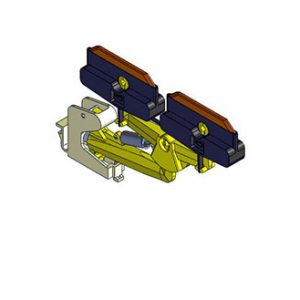 Part No. 081508-01415 Conductor Rail, 0815 Series, Current Collector 1P 2X16A PH REV