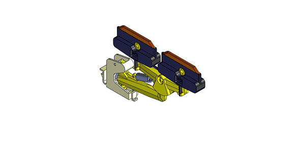 Part No. 081508-01415 Conductor Rail, 0815 Series, Current Collector 1P 2X16A PH REV