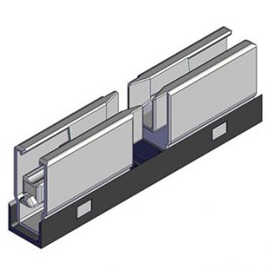 Part No. 081594-1 815 Series Conductor Rail Air Gap Insulation Section, 1 Pole LT=4