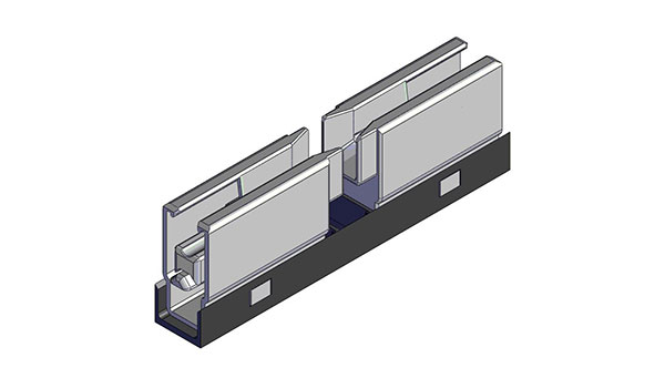 Part No. 081594-1 815 Series Conductor Rail Air Gap Insulation Section, 1 Pole LT=4