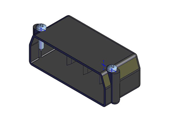 Part No. 083171-5 831 Series End Cap 5 Pole Length=40mm