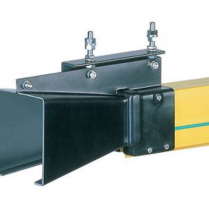 Part No. 084281-7X65X01 842 Series Enclosed Conductor Rail, CS Series, Pick-up Guides, for Entrance Points, 7-Pole, 100A Right