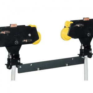 Part No. 084291-3 842 Series Enclosed Conductor Rail Towing Arm Crossbar (To Connect Like Collectors to a Dual Collector Arrangement)