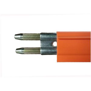 Part No. FE-758-2 90 Amp – Figure Eight Rolled Galvanized Steel – 10 ft. Section