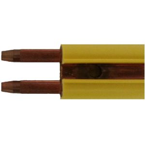 Part No. SFE-2008-2XHT 250 Amp – Figure Eight Rolled Copper / Galvanized Steel