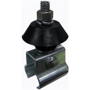 Part No. SFE-908-2FG Zinc Plated Steel Hanger Clamp with Insulator and Hardware