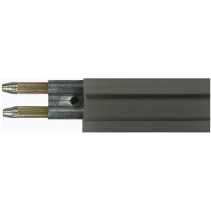 Part No. FE-758-2-SC 90 Amp – Figure Eight Rolled Galvanized Steel – 10 ft. Section