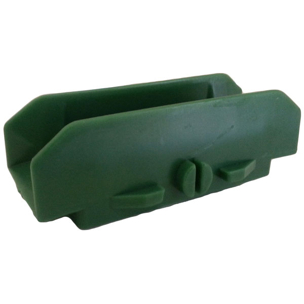 Part No. B-40-60-2AA-G Plastic Shoe Holder - Green for C-40-B3 Contact Shoe