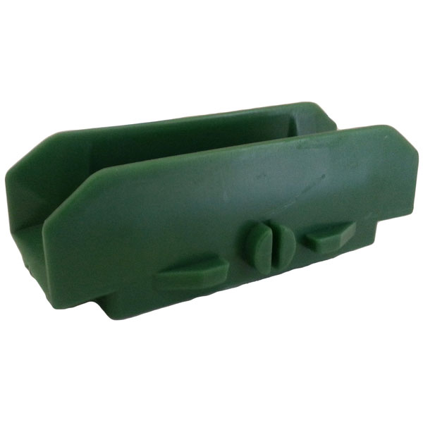 Part No. B-40-60-2AA-G Plastic Shoe Holder – Green for C-40-B3 Contact Shoe