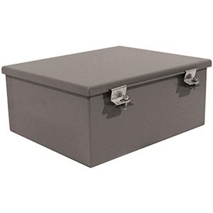 Part No. FC-BX1-SS Stainless Steel Junction Box for Control Trolley (8″ x 10″ x 4″)