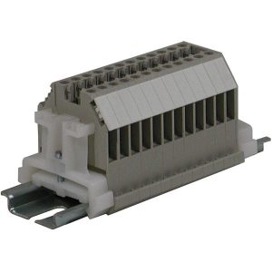 Part No. FC-BXT-12-30 12 Pole Terminal Strip – 30 Amp DIN Mounted