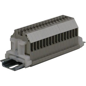 Part No. FC-BXT-16-30 16 Pole Terminal Strip – 30 Amp DIN Mounted