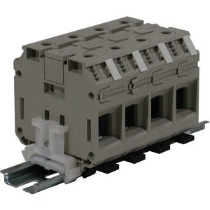 Part No. FC-BXT-4-175 4 Pole Terminal Strip – 175 Amp DIN Mounted
