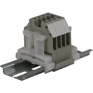 Part No. FC-BXT-4 4 Pole Terminal Strip – 30 Amp DIN Mounted