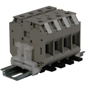 Part No. FC-BXT-4-335 4 Pole Terminal Strip – 335 Amp DIN Mounted