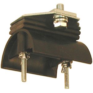 Part No. FC-CS1-SS SS End Clamp Assembly with 3″ dia. Nylon Saddle