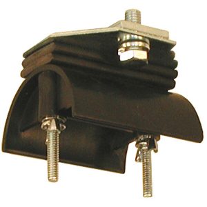 Part No. FC-CS22-SS 5″ SS End Clamp Assembly with 3″ dia. Nylon Saddle