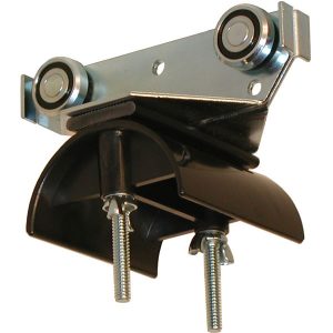 Part No. FC-TR1-SS 5″ SS Trolley Assembly, SS Wheels, 3″ dia. Nylon Saddle