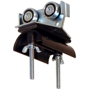 Part No. FC-TR2 3″ Trolley Assembly, 4 Steel Wheels, 2″ dia. Nylon Saddle