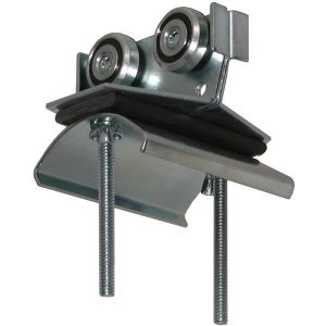 Part No. FC-TR2-S 3″ Trolley Assembly, 4 Steel Wheels, 3″ dia. Steel Saddle
